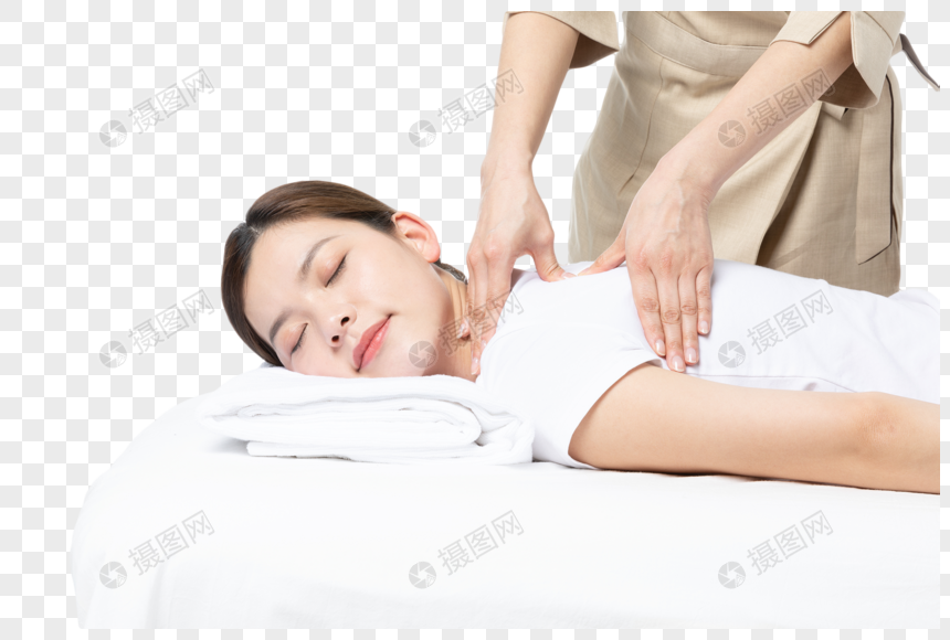 女性背部按摩元素素材下载-正版素材401390235-摄图网