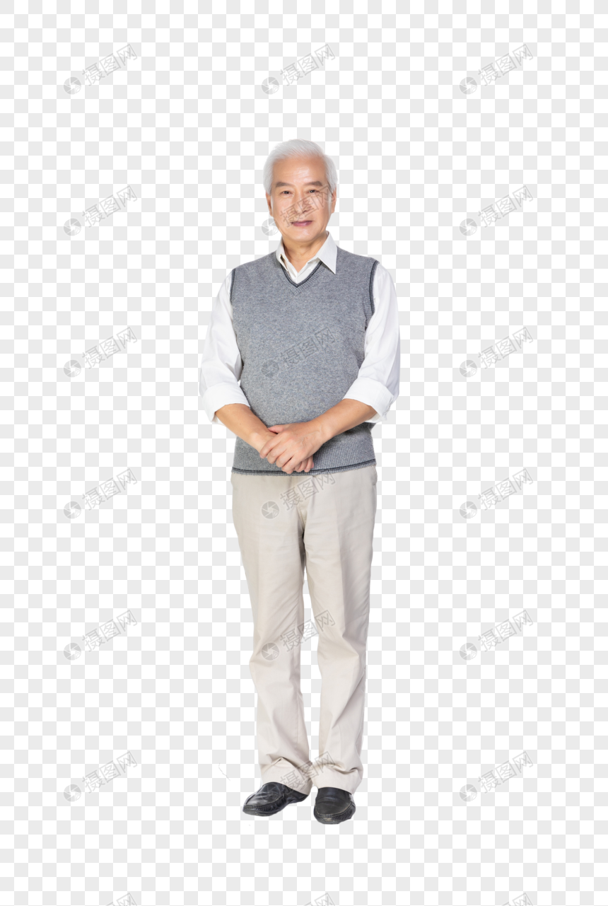 老年男性形象