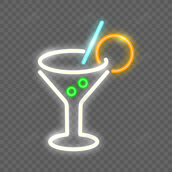 酒杯灯效图标图片