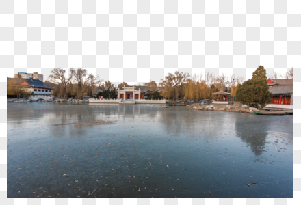 北京大观园风光图片