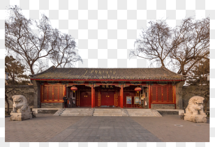 北京大观园风光高清图片