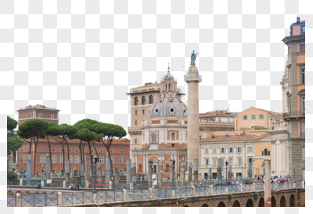 意大利罗马古建筑遗址图片