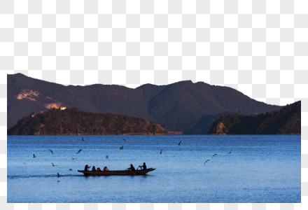 泸沽湖晨曲图片