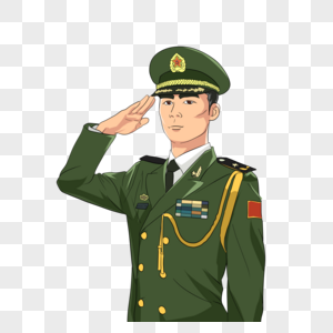 致敬中国军人图片