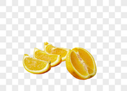 切开的柠檬图片