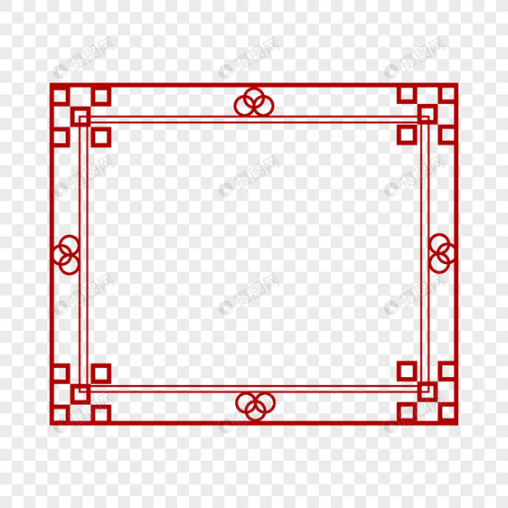 中式边框图片