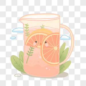 夏季的柠檬水饮料图片