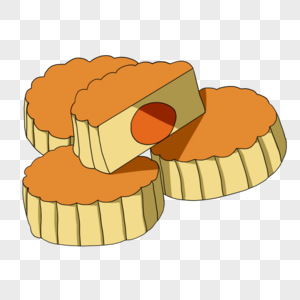 不明物体月饼素材