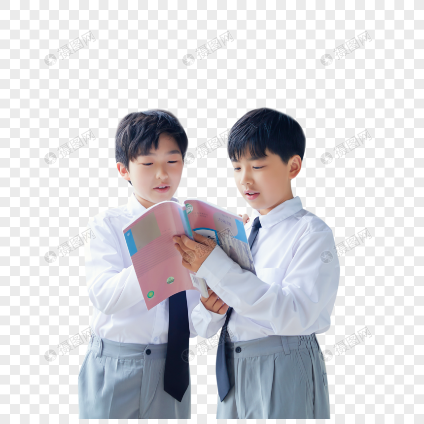 小学生交流图片