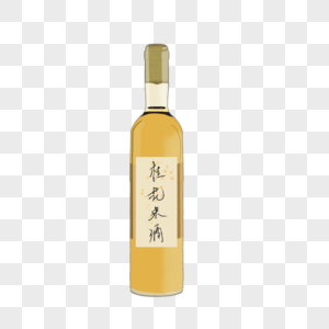 桂花米酒酒与鲜花素材高清图片