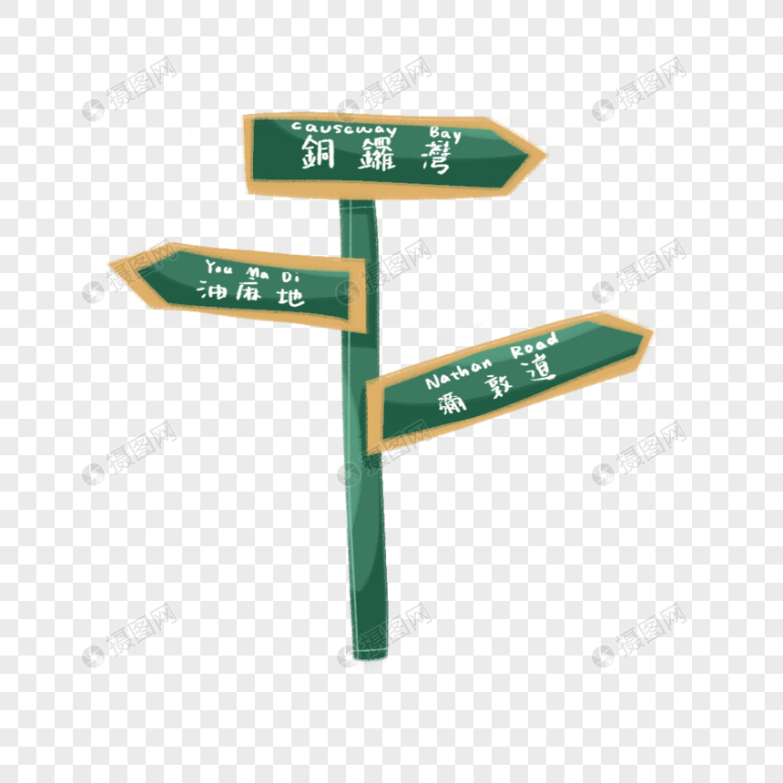 路牌元素素材下载-正版素材401416479-摄图网