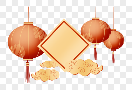 中国风灯笼装饰图片