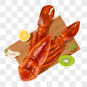 大龙虾夏季美食大龙虾高清图片