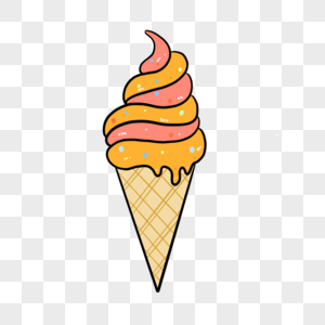 夏季卡通冰淇淋图片