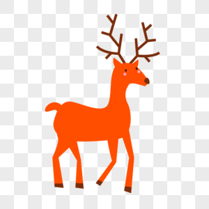 小鹿动物卡通小鹿图片
