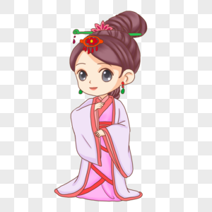 古风美人小姑娘少女高清图片