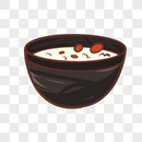 一碗粽子米图片