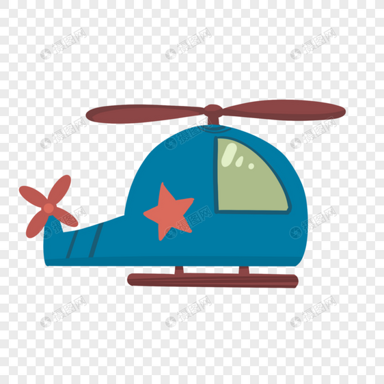 卡通直升机玩具图片