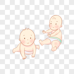 婴儿三胎小宝贝高清图片