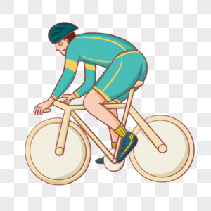 自行车运动员图片