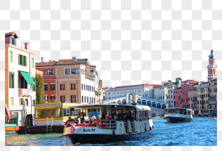 威尼斯水上巴士图片