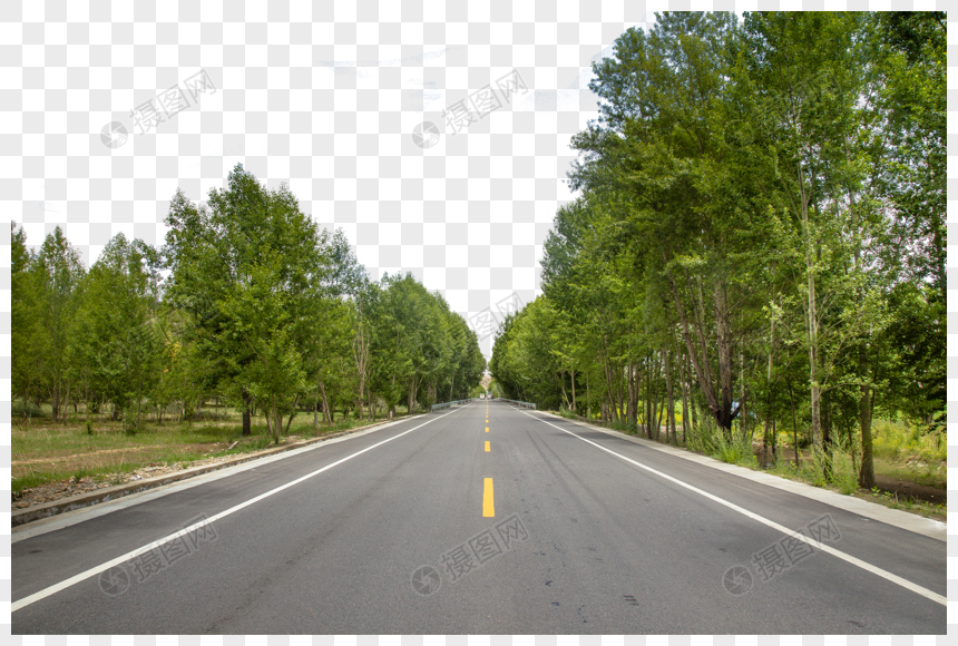 西藏道路风光小景特写图片