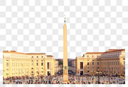 梵蒂冈圣彼得广场方尖碑图片
