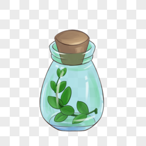 装绿植的精品小瓶子图片