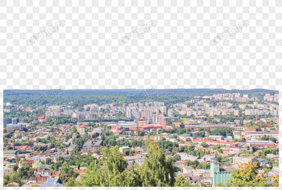 乌克兰利沃夫全景图片