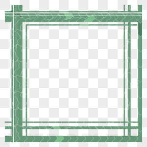 绿色小格叠加边框图片