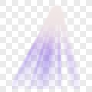 紫色光束效果元素高清图片