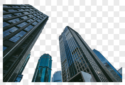 市中心高楼大厦图片