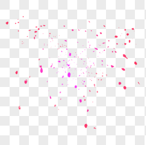 紫色光点效果元素图片