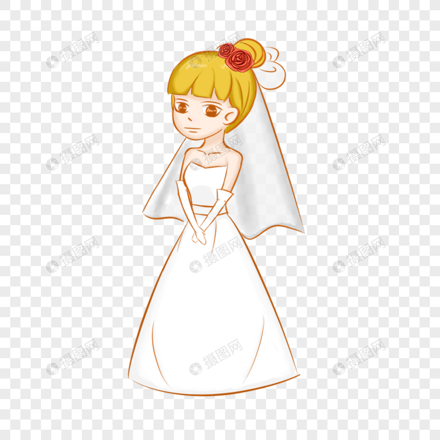婚纱新娘图片