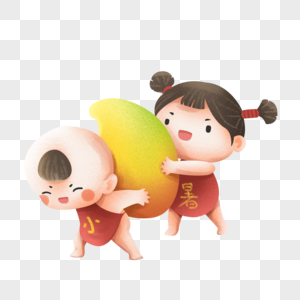 夏天可爱小孩图片