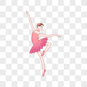 舞蹈班跳芭蕾舞的女生图片