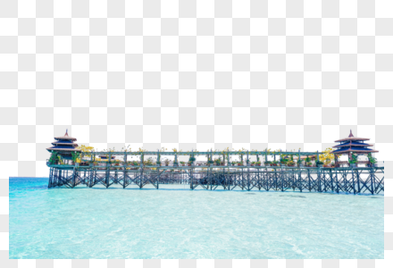 沙巴仙本那马布岛度假水屋酒店图片