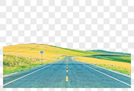 清新的高速公路图片