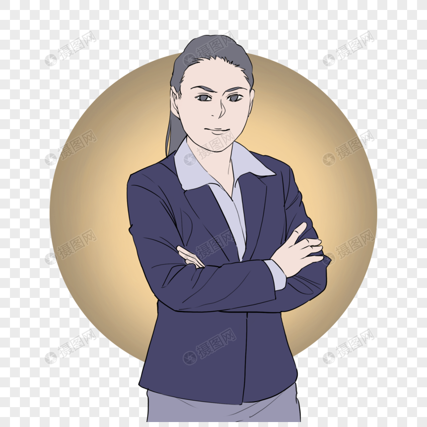 严肃的女老师