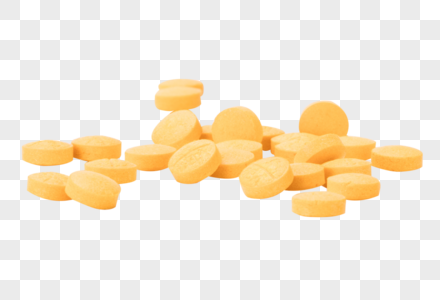 药片黄色黄色药片高清图片