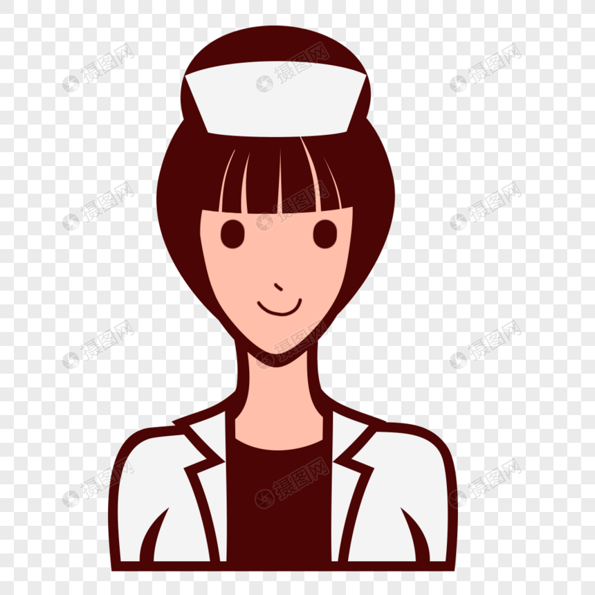 卡通女护士头像