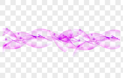 紫色曲线渐变光效图片
