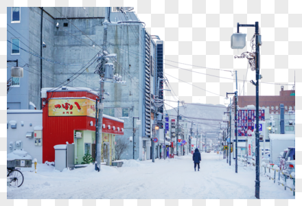 北海道函馆街景高清图片