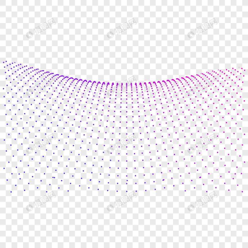 渐变波点底纹素材图片