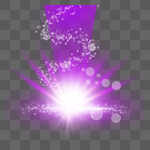 紫色舞台光束图片