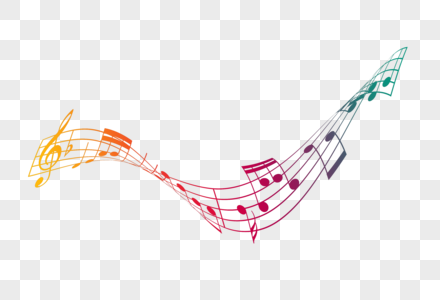 音乐音符装饰图案元素 免抠素材 Png图片下载 摄图网