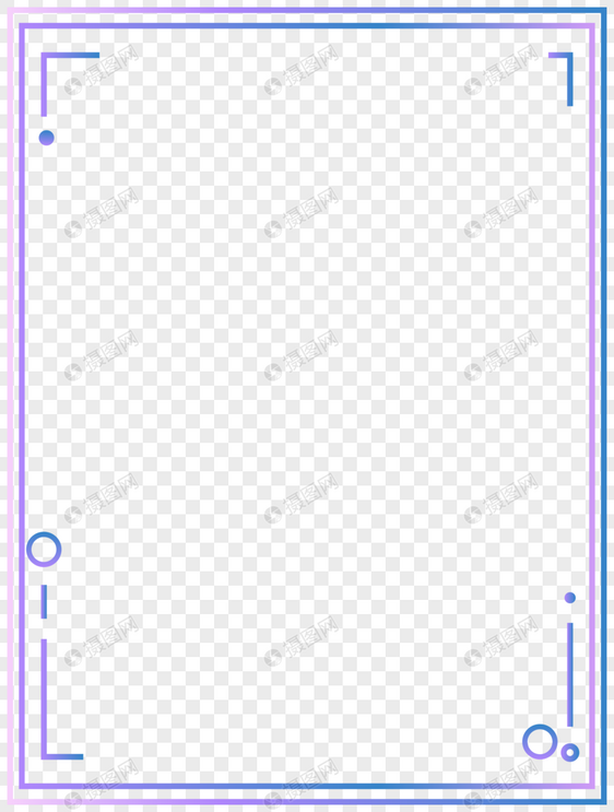 科技边框元素图片