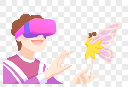VR科技虚拟世界高清图片