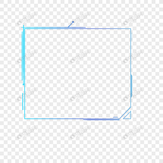 科技边框图片