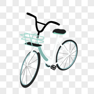 自行车小清新单车高清图片